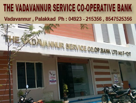 THE VADAVANNUR SERVICE . CO. OP BANK LTD No-F-1217