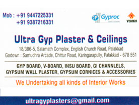Ultra Gyp Plaster and Ceilings