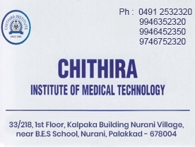 Chithira Institute Of Medical Technology