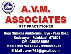 Are you searching for best Tax Practitioners GST , Tax Consultants , Income Tax Consultants ,Digital Signature in Palakkad Kerala ?. Click here to get AVM Associatescontact address and phone numbers