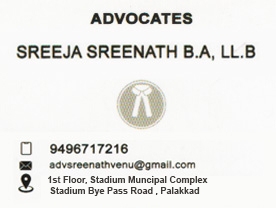 Sreeja Sreenath B A LL B