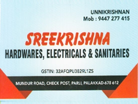 Sreekrishna Hardwares Electrical and Sanitaries