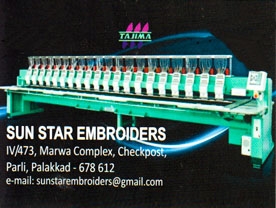 Sun Star Embroiders