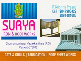 Surya Iron and Roof Works - Best and Top Fabricator Metal Shops in Palakkad
