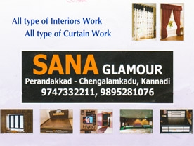 Sana Glamour Curtain and  Furniture