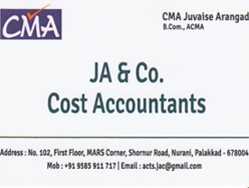 JA and Co Cost Accountants