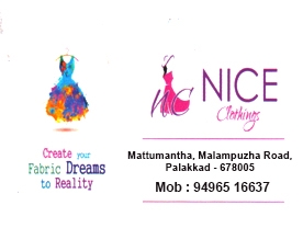 Are you searching for best Boutiques , Churidhar and Materials , Ladies Tailoring and Embroidery Shops, Readymade Garments in Palakkad Kerala ?. Click here to get Nice Clothings contact address and phone numbers