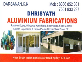 Dhrisyath Aluminium Fabrications