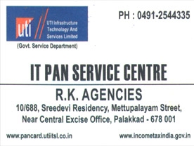 It Pan Service Centre RK Agencies
