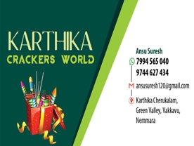 Karthika crackers world