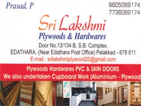 Sri Lakshmi Plywoods and Hardwares