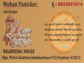 Mohan Panicker Astrologer
