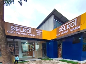 Selko Glass Plywood Hardware