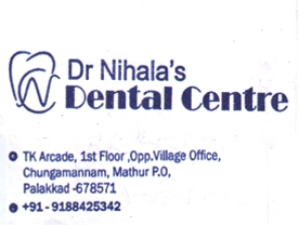Are you searching for best Dental Clinic , Clinic , Doctors Dental Surgeons in Palakkad Kerala ?. 
Click here to get Dr Nihala Dental Centre  contact address and phone numbers