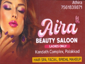 Are you searching for best Beauty Parlours,Beauty Spa and Saloon,Beauty Products and Cosmetic Dealers in Palakkad Kerala ?.
Click here to get Aira Beauty Saloon contact address and phone numbers