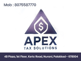 Are you searching for best Tax Practitioners GST , Tax Consultants , Auditors in Palakkad Kerala ?. 
Click here to get Tpr Apex Tax Solutions contact address and phone numbers