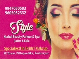 Style Herbal Beauty Parlour and Spa