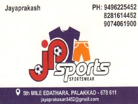 Are you searching for best Sports,Sports Goods Dealers in Palakkad Kerala ?.
Click here to get JP Sports Wear contact address and phone numbers