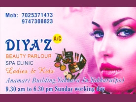 Click Here To View Diya z Beauty Parlour Details