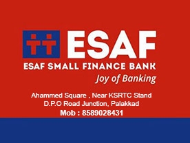 Are you searching for best Banks , Finance in Palakkad Kerala ?. Click here to get ESAF Small Finance Bank  contact address and phone numbers