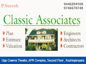 Classic Associates - Best Builders in Kozhinjampara