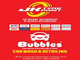 JK Tyre Point and Bubbles Car Wash