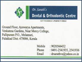 Dr Sarath Dental and Orthodontic Center - Best Dentl clinic in Palakkad