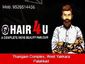Are you searching for best Beauty Parlours , Beauty Products , Beauty Spa and Saloon in Palakkad Kerala ?. Click here to get Hair 4u Mens Beauty Parlour   contact address and phone numbers