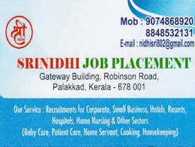 Srinidhi Job Placement
