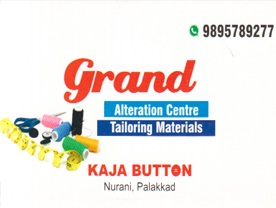 Grand Alteration Centre and Tailoring Materials